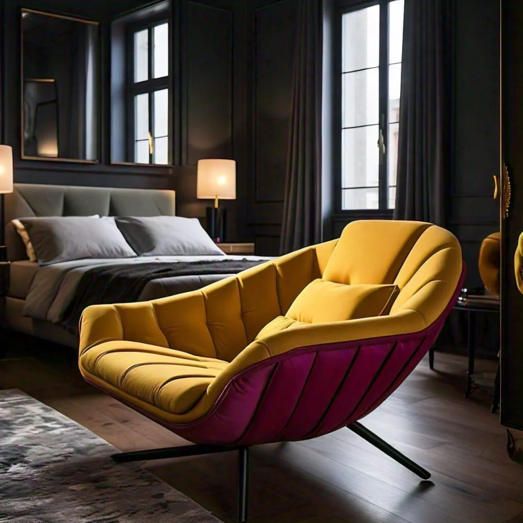 bold accent chair