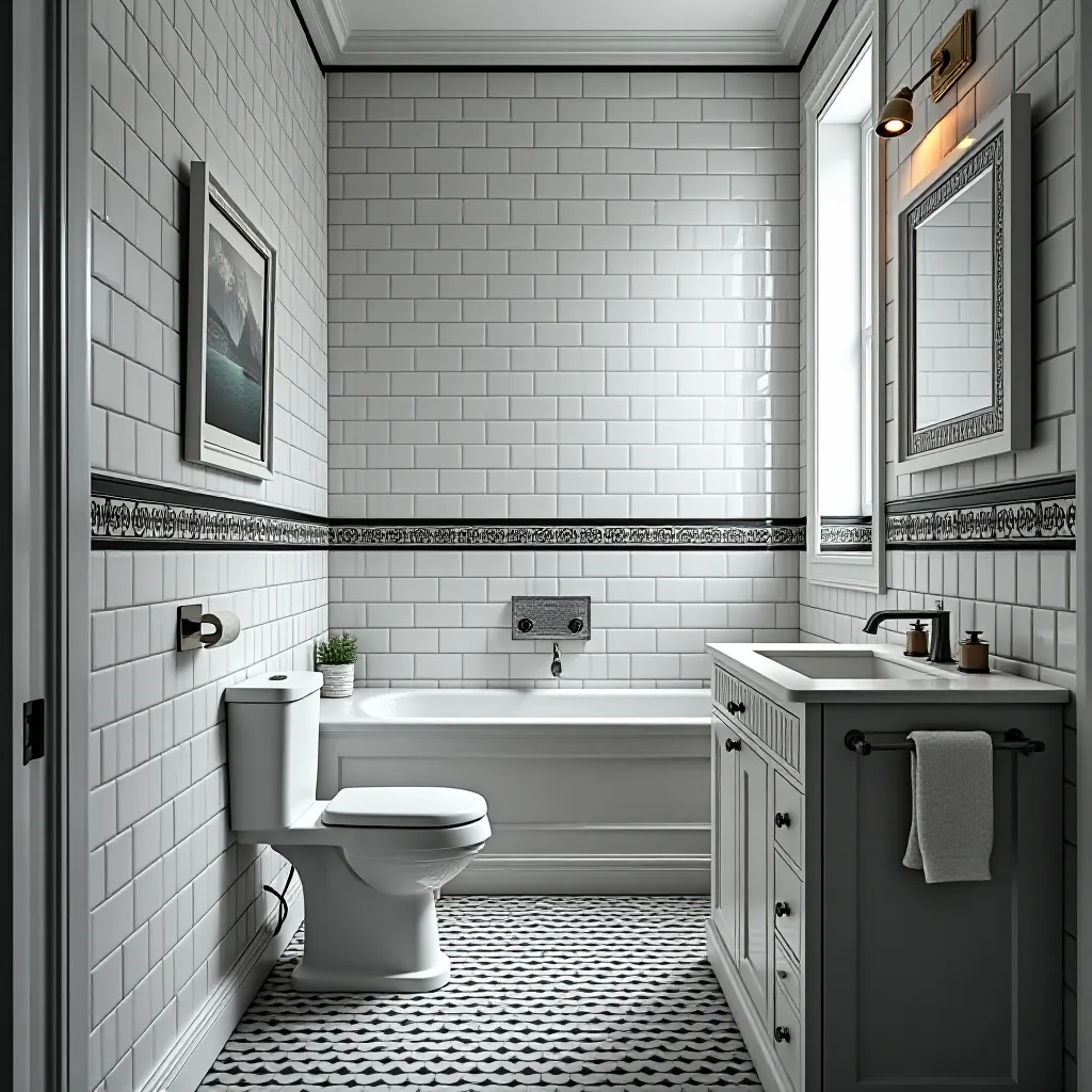 Black and white patterns