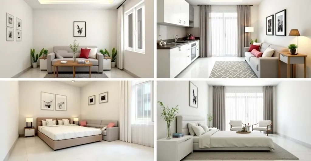 Interior Design Ideas for 2BHK Flats in Hyderabad