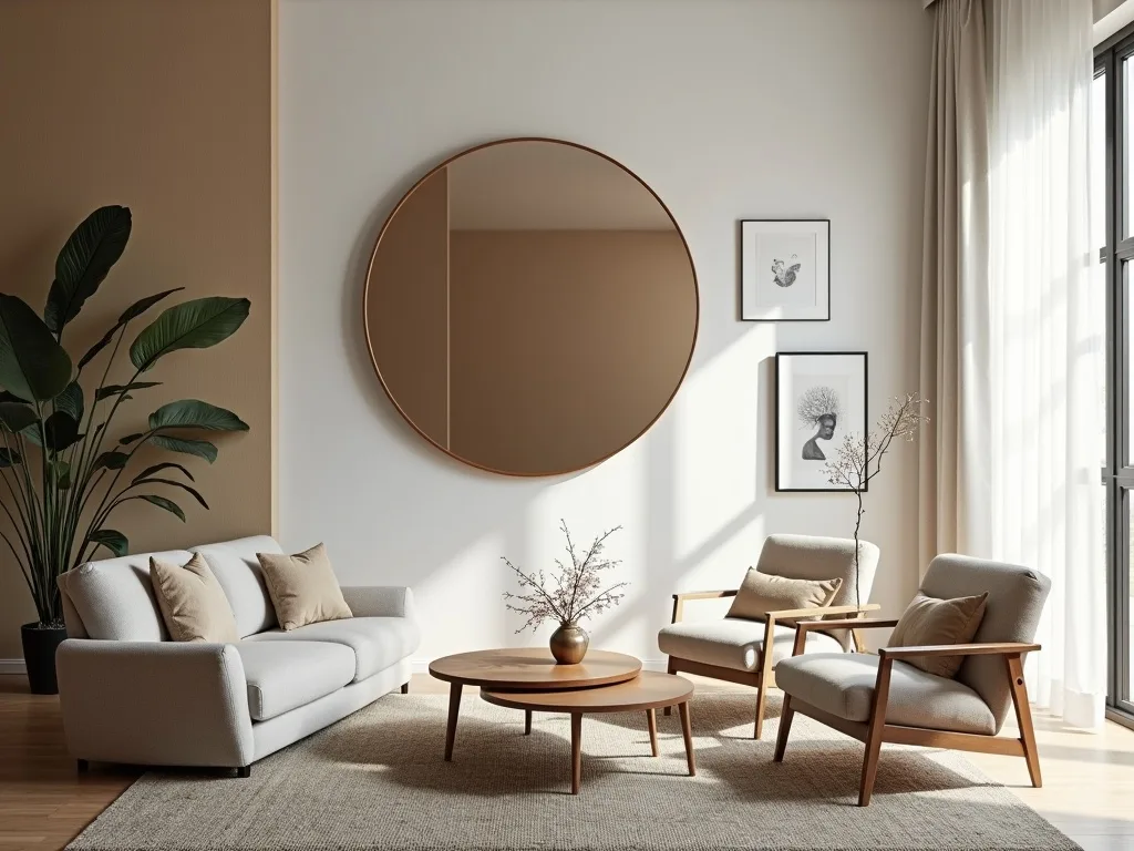 Wall Art and Oversized Mirrors