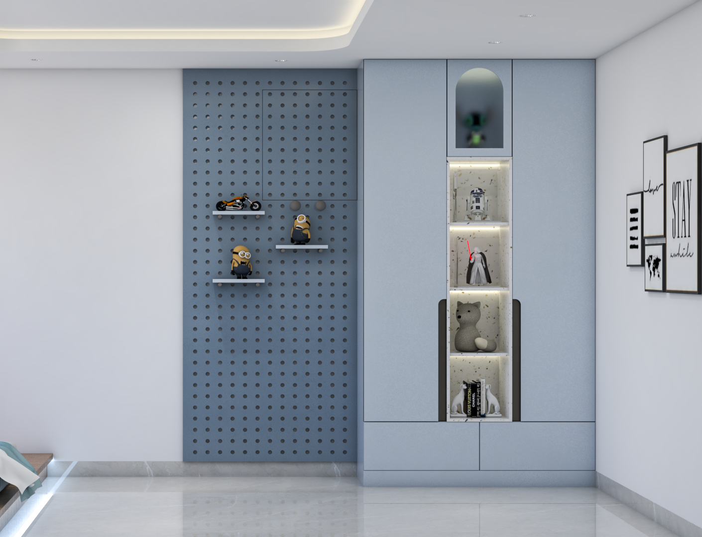 BOY BEDROOM WARDROBE