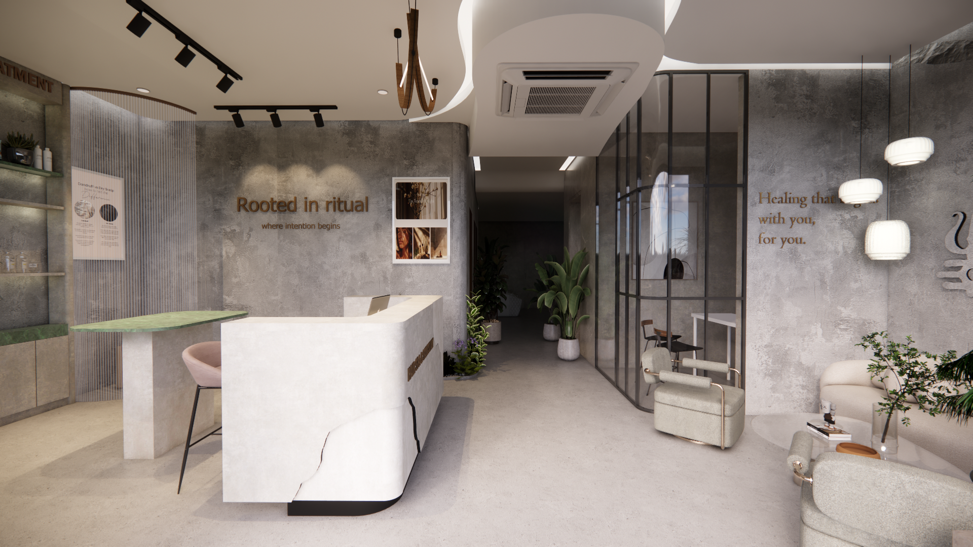 CORRIDOR VIEW GROUND FLOOR