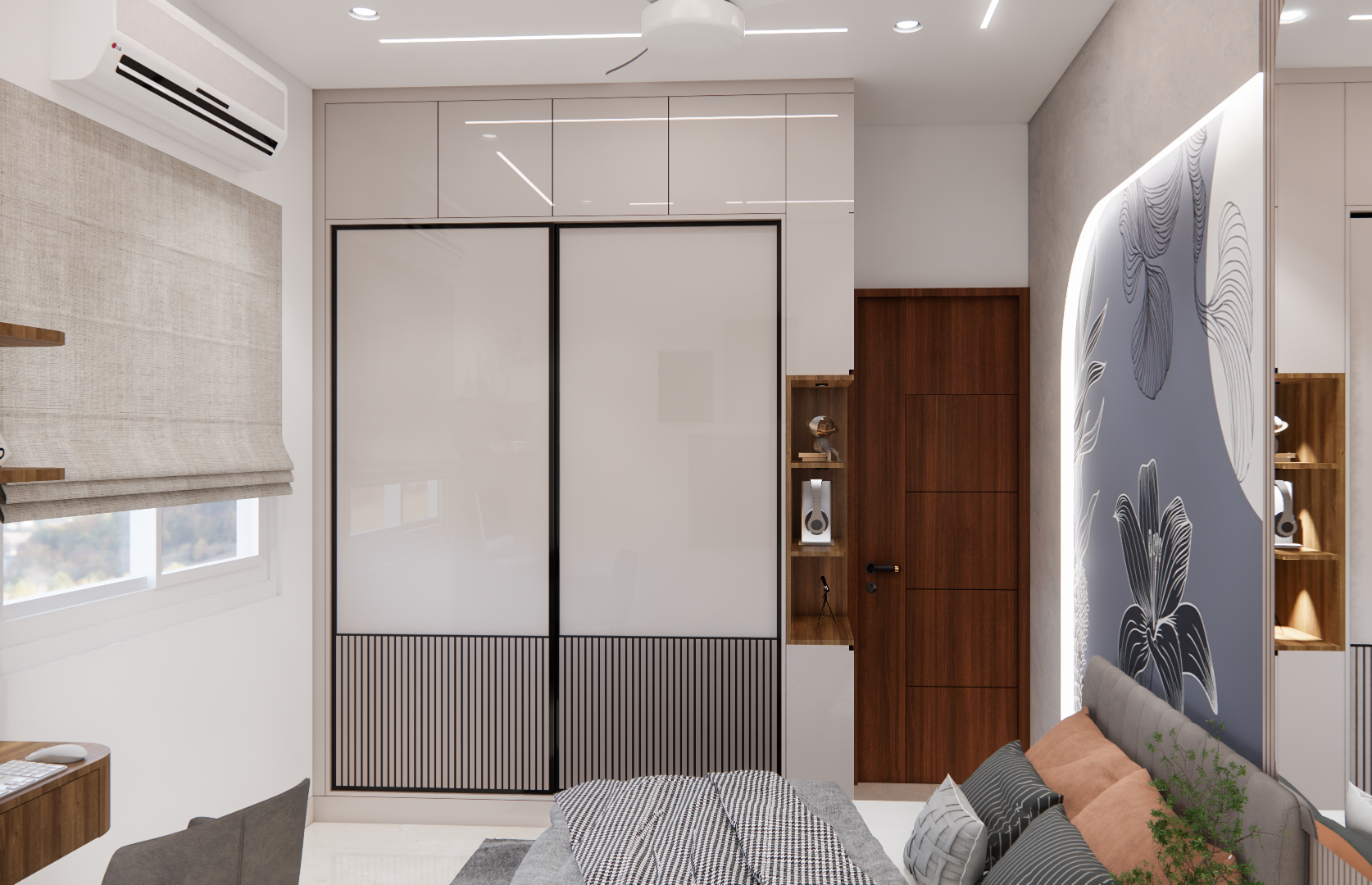 FATHER_S BEDROOM WARDROBE